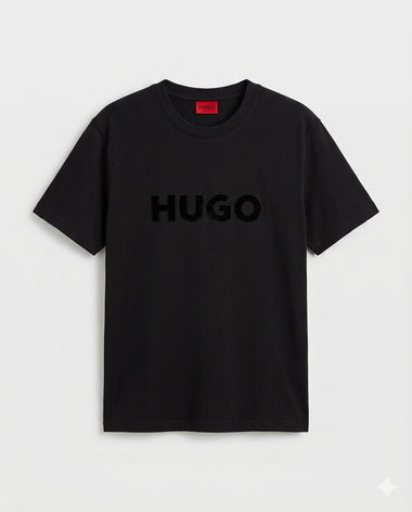 H.U.G.O Velvet Logo T-Shirt