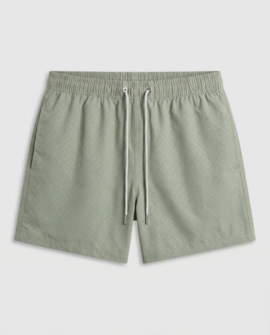 Patterned Swim Short