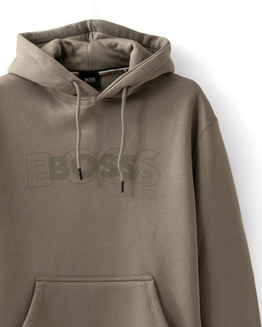 Boss Two Tone Logo Hoodie