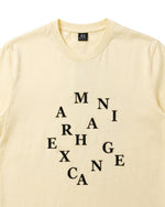 AX Letters Velvet Logo T-Shirt