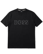 B.O.S.S Velvet Logo T-Shirt