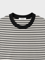 Stripped Knitted Ringer T-Shirt
