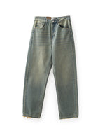 Dust-Tint Wide Leg Jeans