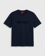 H.U.G.O Velvet Logo T-Shirt