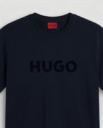 H.U.G.O Velvet Logo T-Shirt