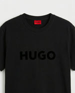 H.U.G.O Velvet Logo T-Shirt