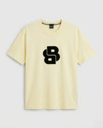 B.O.S.S Double B Velvet Logo T-Shirt