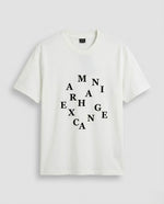 AX Letters Velvet Logo T-Shirt