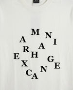 AX Letters Velvet Logo T-Shirt