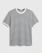 Stripped Knitted Ringer T-Shirt