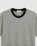Stripped Knitted Ringer T-Shirt