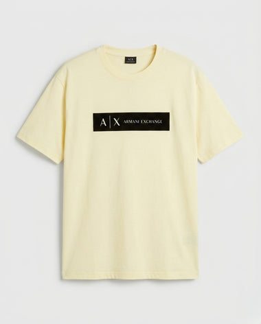 AX Velvet Logo T-Shirt