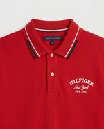 Tommy Two Tone Collar Polo T-Shirt