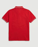 Tommy Two Tone Collar Polo T-Shirt