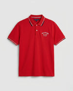 Tommy Two Tone Collar Polo T-Shirt