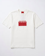 H.U.G.O Rubber Logo T-Shirt