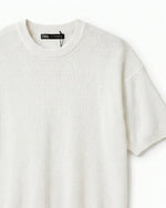 Relaxed Round Knitted T-Shirt