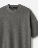 Relaxed Round Knitted T-Shirt