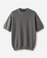 Relaxed Round Knitted T-Shirt