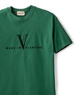 Valentino The-V Velvet T-Shirt