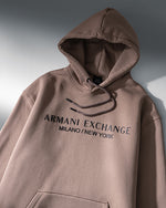 AX Rubber Logo Hoodie
