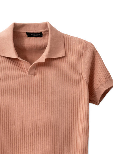 Stripped Polo T-Shirt