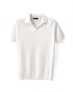 Wide Stripped Polo T-Shirt