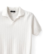 Wide Stripped Polo T-Shirt