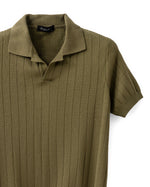 Wide Stripped Polo T-Shirt